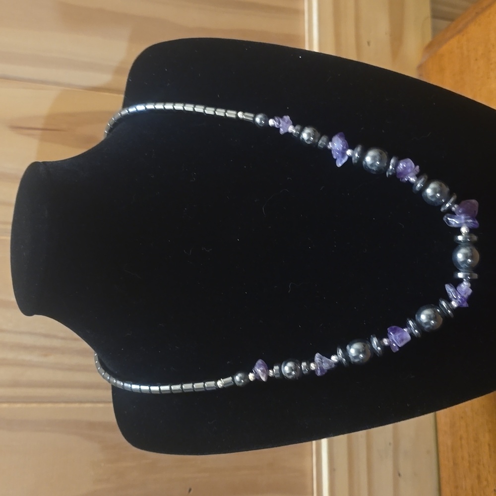 Amethyst necklace